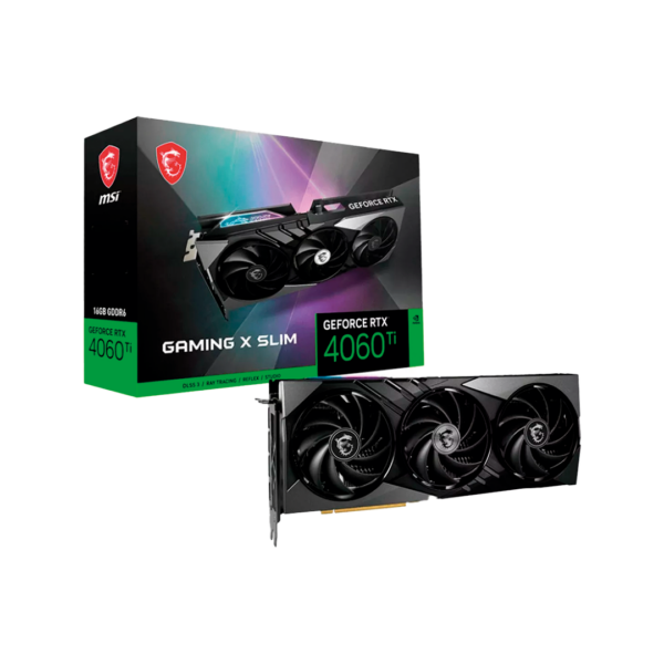 TARJETA DE VIDEO MSI RTX™ 4060 TI 16GB GAMING X SLIM