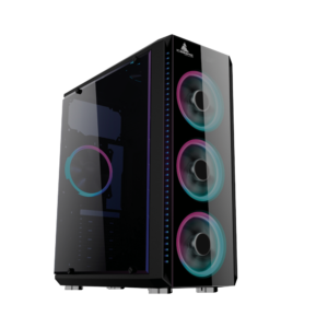 CHASIS ICEBERG CRYSTAL G9 V2 VIDRIO 4VENT A-RGB (T)