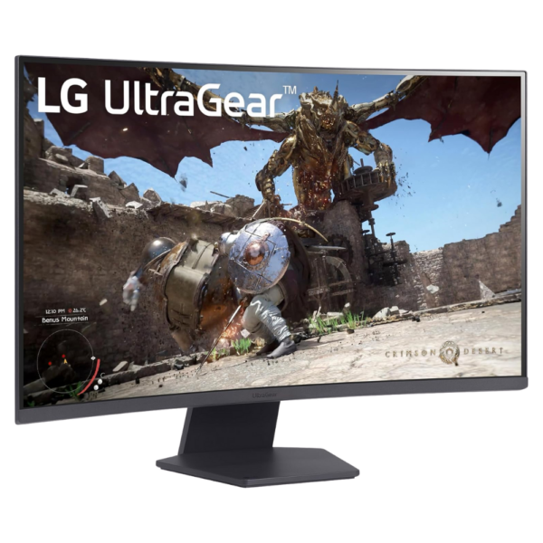 MONITOR LG 32" REF 32GS60QC-B QHD CURVO 2560X1440 VA 1MS 180HZ (144078) - Imagen 2