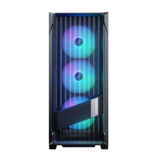 CHASIS RAIDMAX - MESHIAN X603 LITE BLACK - 4 FANS - NEGRO - Imagen 2