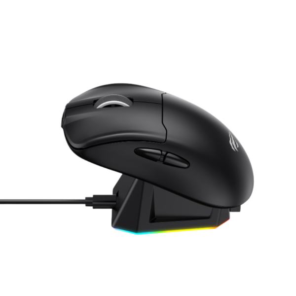 MOUSE GAMER HAVIT MS979WB - INALAMBRICO + BASE - NEGRO - Imagen 5