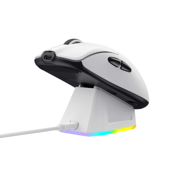 MOUSE GAMER HAVIT STARBLAZE 2 - INALAMBRICO + BASE - BLANCO - Imagen 2
