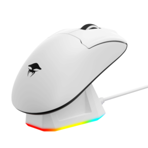 MOUSE GAMER HAVIT STARBLAZE 2 - INALAMBRICO + BASE - BLANCO