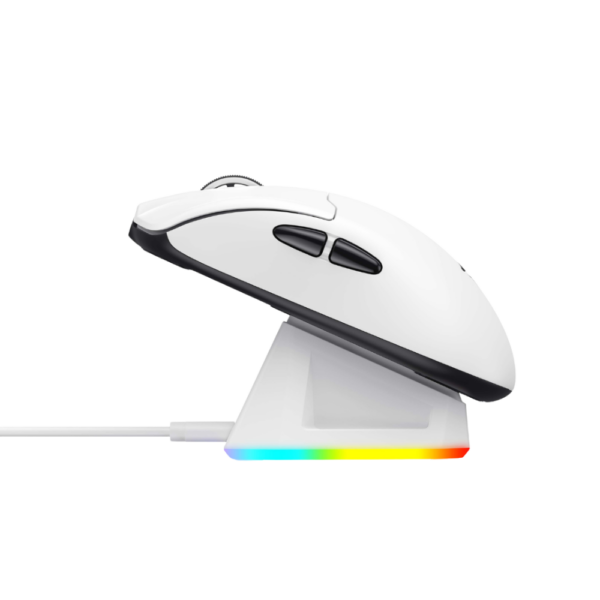 MOUSE GAMER HAVIT STARBLAZE 2 - INALAMBRICO + BASE - BLANCO - Imagen 3