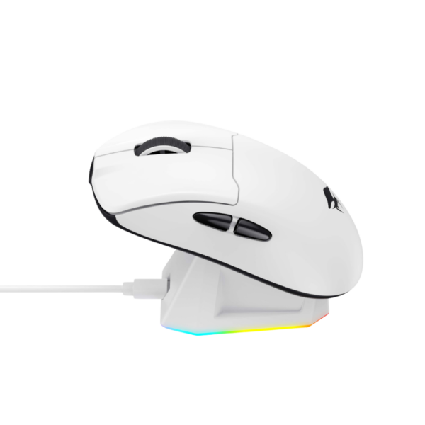 MOUSE GAMER HAVIT STARBLAZE 2 - INALAMBRICO + BASE - BLANCO - Imagen 5