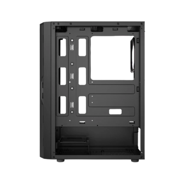 CHASIS ANTEC AX20 ELITE - VIDRIO TEMPLADO - NEGRO - 4 FANS (724003) - Imagen 3