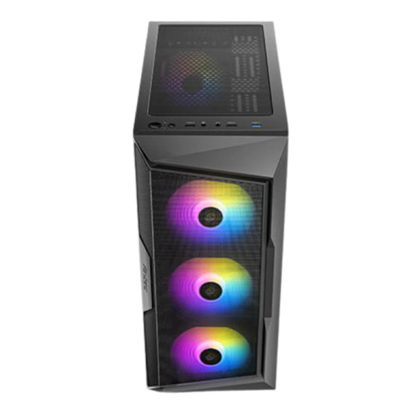 CHASIS ANTEC AX61 ELITE - VIDRIO TEMPLADO - NEGRO - 4 FANS (724004) - Imagen 4