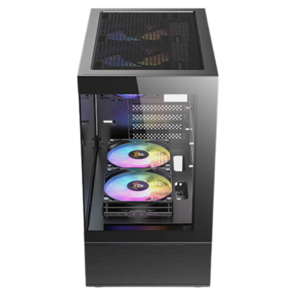 CHASIS ANTEC CX200M ELITE - VIDRIO TEMPLADO - NEGRO - 3 FANS RGB (724006) - Imagen 3