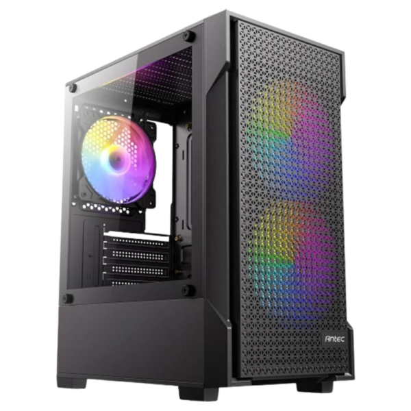 CHASIS ANTEC VX100M ARGB- VIDRIO TEMPLADO - NEGRO - 3 FANS ARGB (724001)