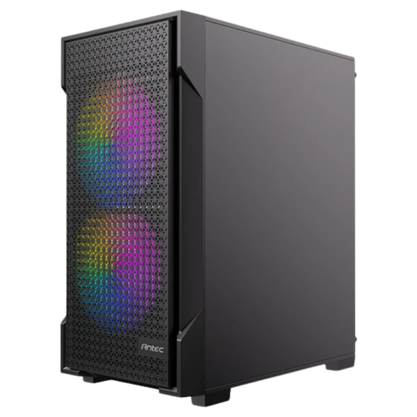 CHASIS ANTEC VX100M ARGB- VIDRIO TEMPLADO - NEGRO - 3 FANS ARGB (724001) - Imagen 3