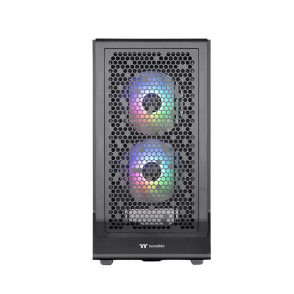 CHASIS THERMALTAKE CERES 300 TG - NEGRO - 3 FANS ARGB - Imagen 3