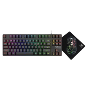 COMBO J&R CGM1018 - TECLADO - MOUSE - PAD MOUSE