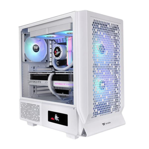 CHASIS THERMALTAKE CERES 300 TG - BLANCO - 3 FANS ARGB - Imagen 4