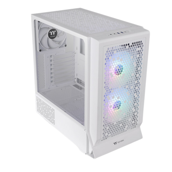 CHASIS THERMALTAKE CERES 300 TG - BLANCO - 3 FANS ARGB