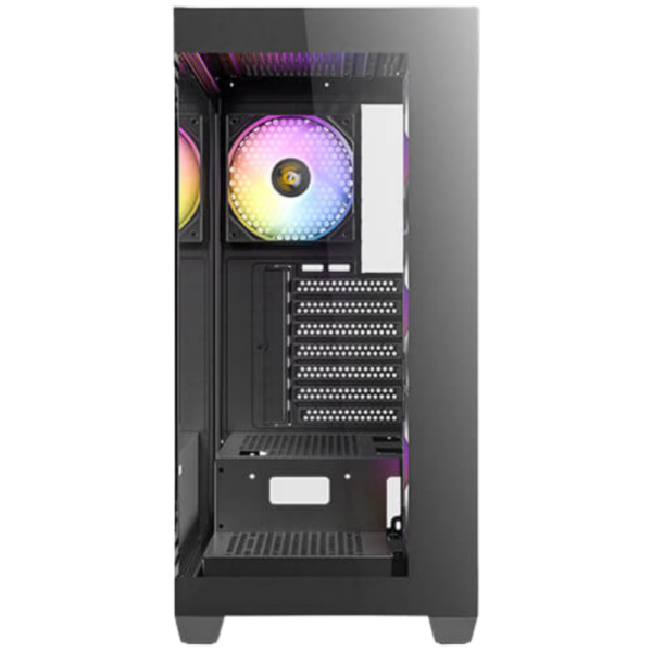 CHASIS ANTEC CX300M - VIDRIO TEMPLADO - NEGRO - 4 FANS ARGB (724010) - Imagen 2