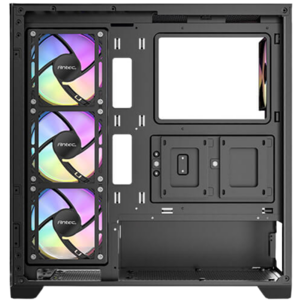 CHASIS ANTEC CX300M - VIDRIO TEMPLADO - NEGRO - 4 FANS ARGB (724010) - Imagen 4