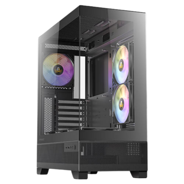 CHASIS ANTEC CX700 ELITE - VIDRIO TEMPLADO - NEGRO - 6 FANS ARGB (724011) - Imagen 5