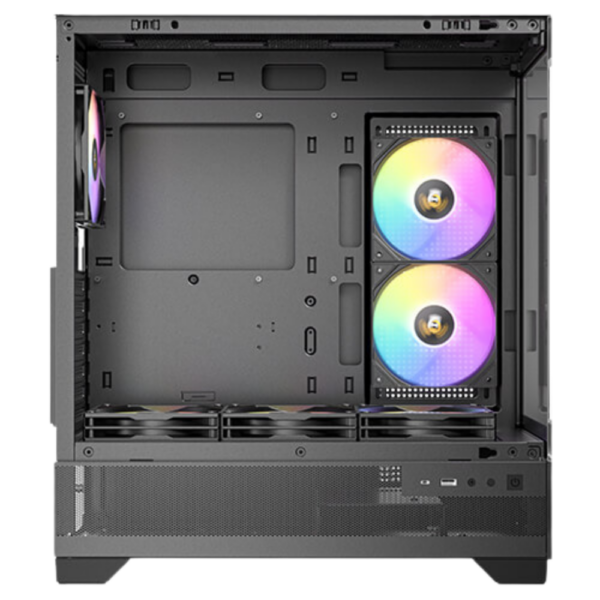 CHASIS ANTEC CX700 ELITE - VIDRIO TEMPLADO - NEGRO - 6 FANS ARGB (724011) - Imagen 4