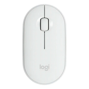 MOUSE LOGITECH PEBBLE M350 - INALAMBRICO - BLUETOOTH - SILENCIOSO - BLANCO