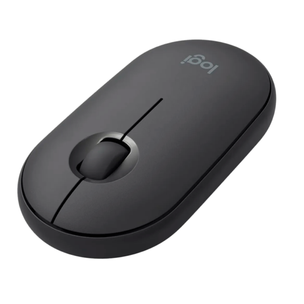 MOUSE LOGITECH PEBBLE M350 - INALAMBRICO - BLUETOOTH - SILENCIOSO - GRAFITO - Imagen 3