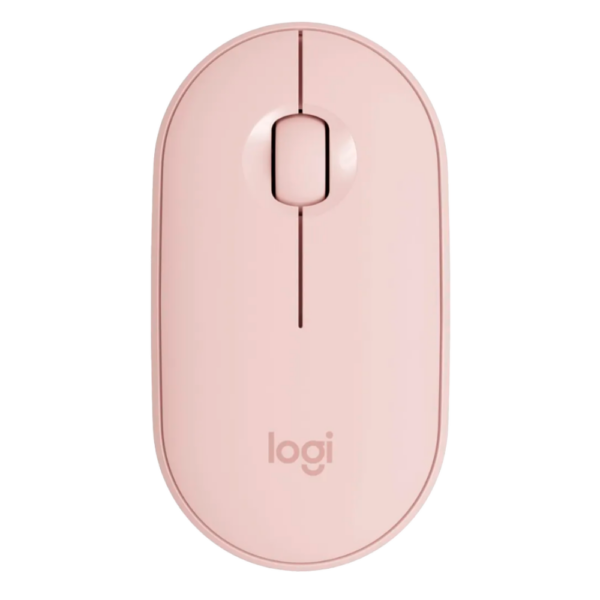 MOUSE LOGITECH PEBBLE M350 - INALAMBRICO - BLUETOOTH - SILENCIOSO - ROSA