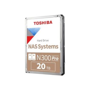 DISCO DURO SATA NAS 20TB TOSHIBA 7200 RPM 512MB