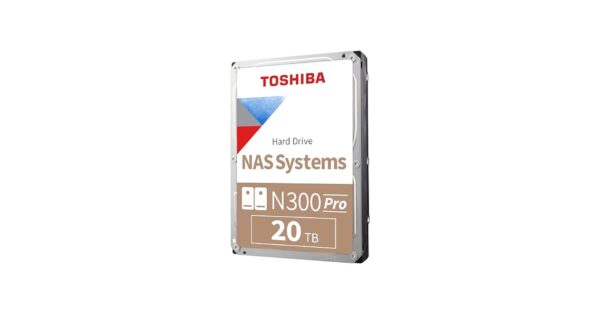 DISCO DURO SATA NAS 20TB TOSHIBA 7200 RPM 512MB