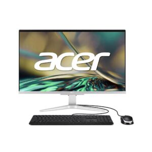 TODO EN UNO ACER C24-1100-CORE585E - AMD RYZEN 5 5500U - 8GB DDR4 - 512GB SSD - PANTALLA 23,8" FHD - NO DVD - RJ45 - FREEDOS - SILVER
