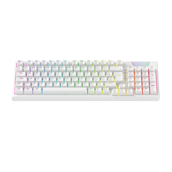 TECLADO GAMER HAVIT KB885L - MECANICO - 75% - BLANCO - Imagen 4