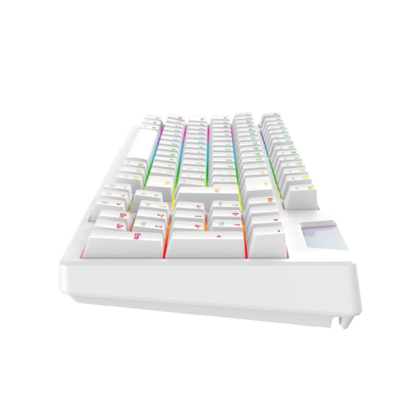 TECLADO GAMER HAVIT KB885L - MECANICO - 75% - BLANCO - Imagen 2