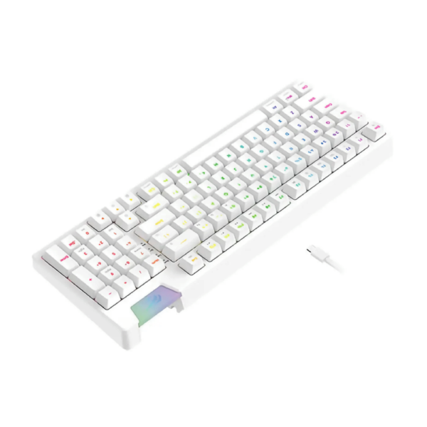 TECLADO GAMER HAVIT KB885L - MECANICO - 75% - BLANCO - Imagen 3