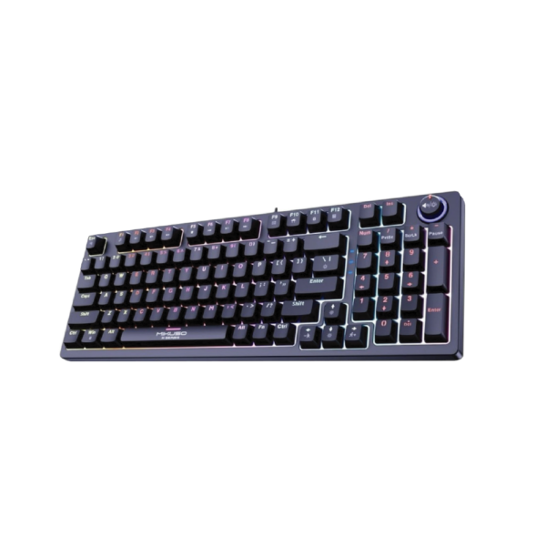 TECLADO GAMER HAVIT XK-96 - MIKUSO - MECANICO - NEGRO - RGB