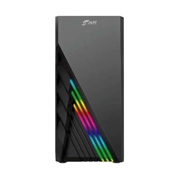 CHASIS JYR GAMER ATX  JX116 ONYX- NEGRO - 3 FAN  (613016) - Imagen 3