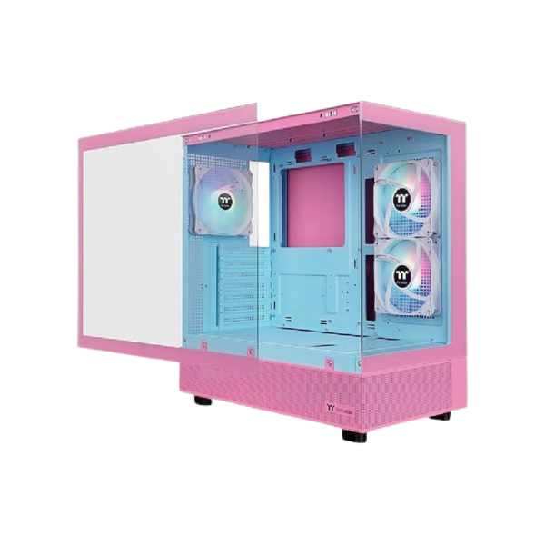 CHASIS THERMALTAKE VIEW 270 PLUS TG - ROSADO - 1 FAN ARGB - Imagen 3