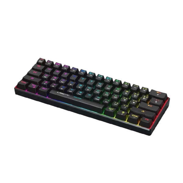 TECLADO GAMER HAVIT XK-63 - MAGNUS - MECANICO - NEGRO - RGB