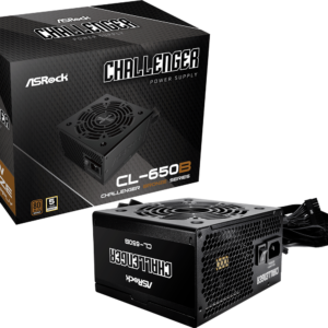 FUENTE ASROCK CHALLENGER 650W 80 PLUS BRONCE CL-650B