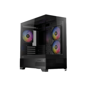 CHASIS ANTEC CX500 - VIDRIO TEMPLADO - NEGRO - 3 FANS ARGB (724012)