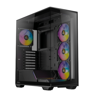 CHASIS ANTEC C3 - VIDRIO TEMPLADO - NEGRO - 4 FANS ARGB (724015)