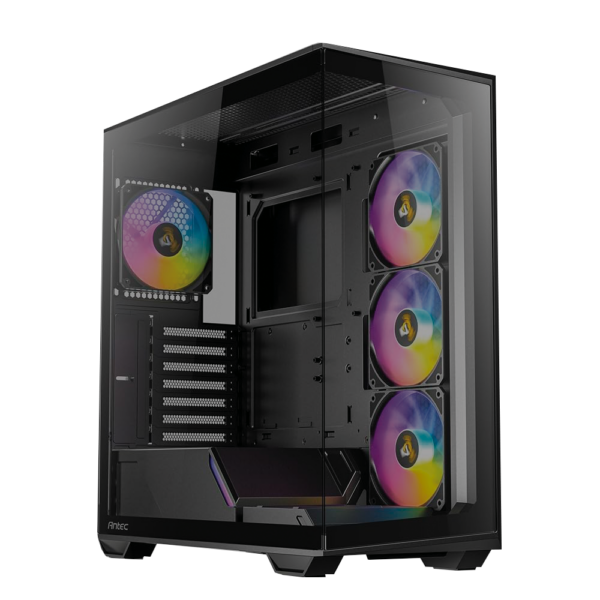 CHASIS ANTEC C3 - VIDRIO TEMPLADO - NEGRO - 4 FANS ARGB (724015)