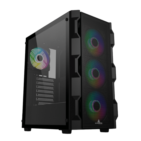 CHASIS ICEBERG ATX TITAN M4 - NEGRO - 7 FAN - ARGB (T) - Imagen 4