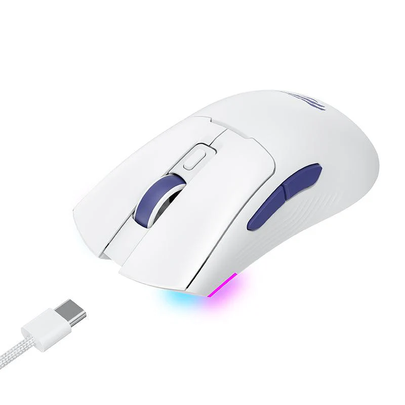 MOUSE GAMER HAVIT MS966WB - USB - BLANCO
