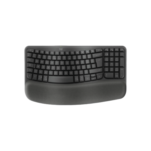 TECLADO LOGITECH WAVE - ERGONOMICO - INALAMBRICO - USB - TECLAS EASY SWITCH - NEGRO
