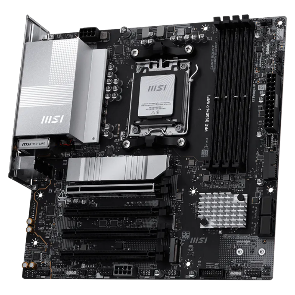 BOARD MSI PRO B850M-P WIFI GPU PCI5 USB-C DDR5 - Imagen 2