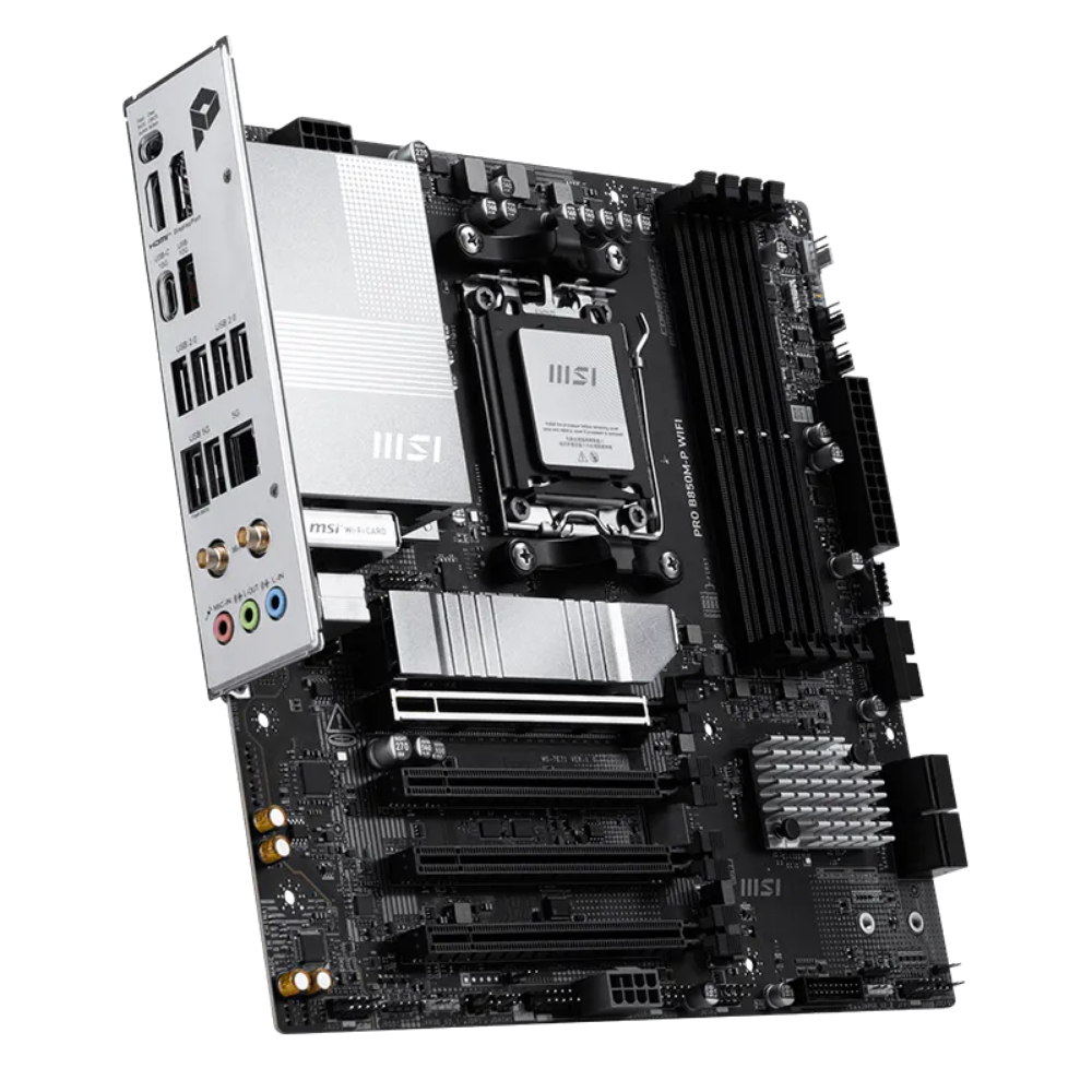 BOARD MSI PRO B850M-P WIFI GPU PCI5 USB-C DDR5 - Imagen 3
