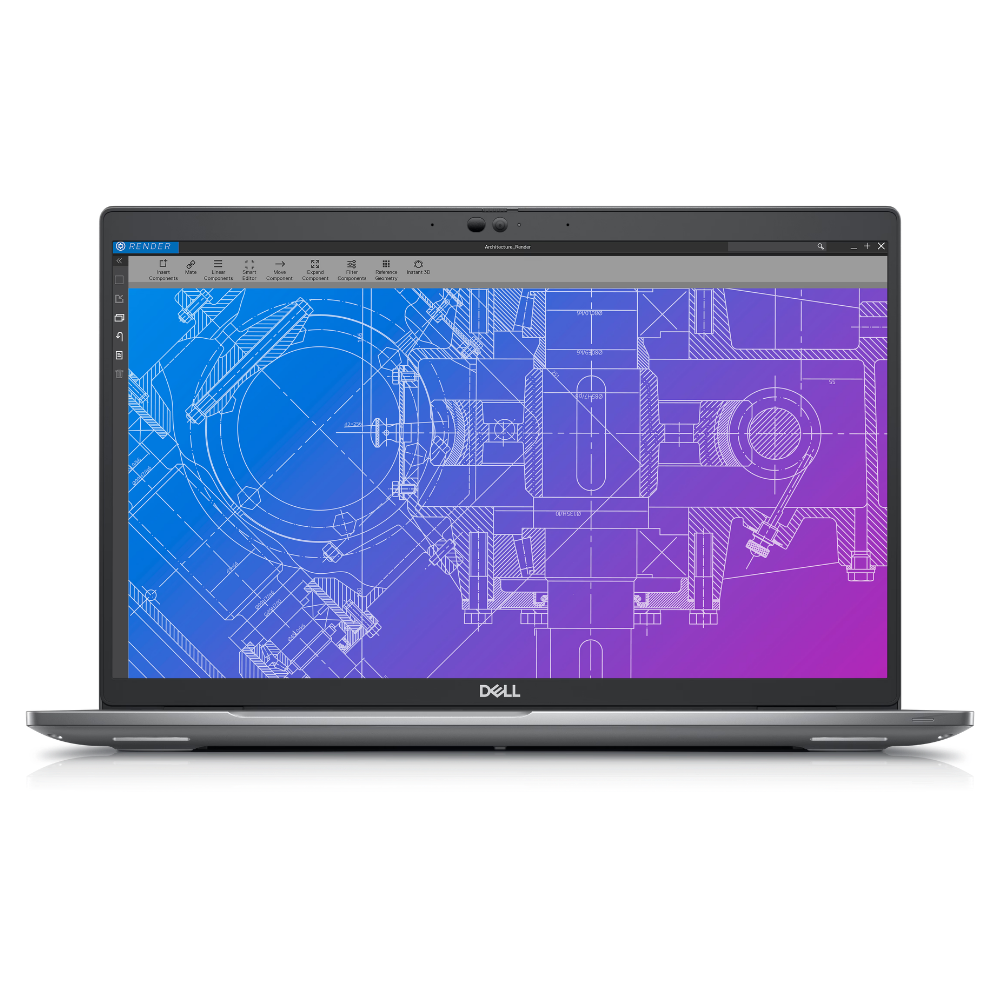 PORTATIL DELL PRECISION 3570 15,6" CORE I5 1250P 16GB DDR5 SSD 512GB M.2 WIN 11 PRO MOBILE WORKSTATION REFURBISHED GRADO A - Imagen 2