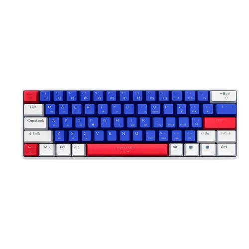 TECLADO MECANICO 60% GAMER MIKUSO XK-61 AZUL SPECTRA