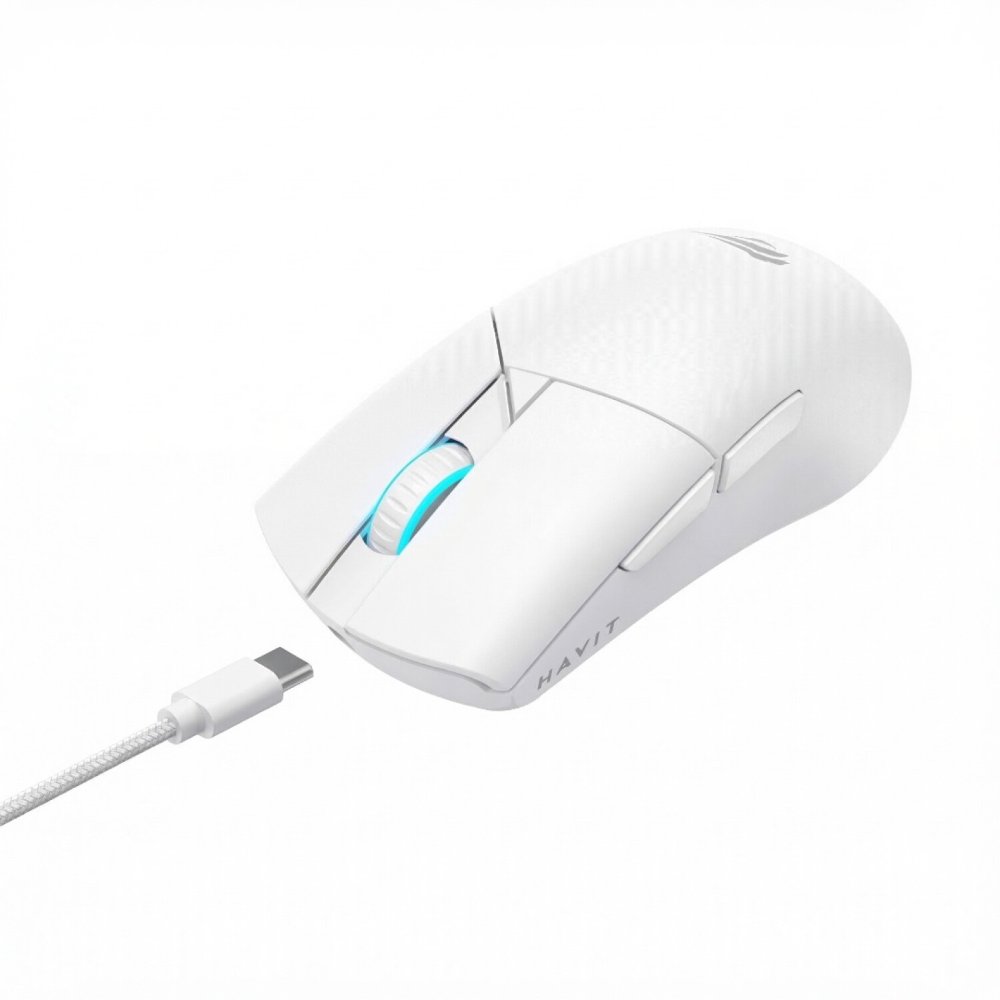 MOUSE GAMER INALAMBRICO HAVIT MS1038WB BLANCO