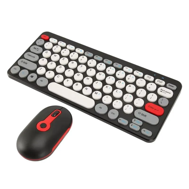 COMBO TECLADO MOUSE INALAMBRICO MIKUSO KB-C02 - Imagen 2