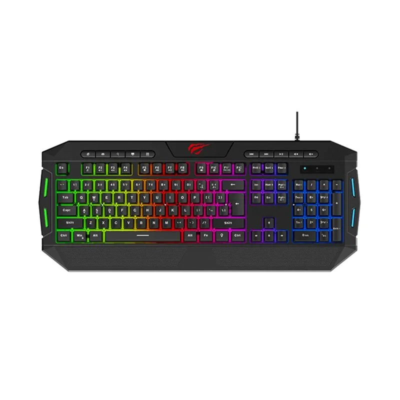 COMBO HAVIT KB501CM GAMING 4 EN 1 TECLADO - MOUSE - PAD MOUSE - DIADEMA - Imagen 2